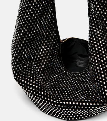 Borsa a spalla Olivia Large in suede | Khaite