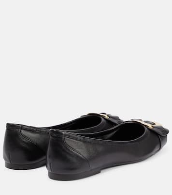 Chany leather ballet flats | See By Chloé
