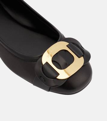 Chany leather ballet flats | See By Chloé