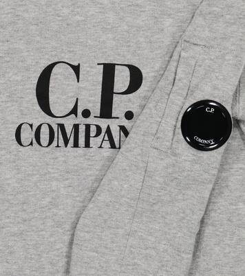 Felpa in cotone con logo | C.P. Company Kids