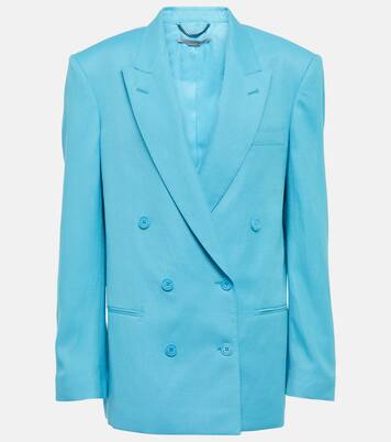 Blazer cruzado de sarga | Stella McCartney