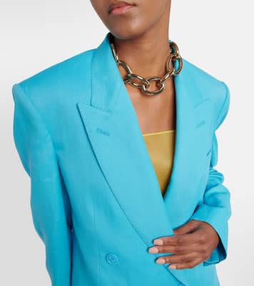 Blazer cruzado de sarga | Stella McCartney