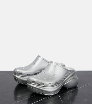 x Crocs platform slides | Balenciaga