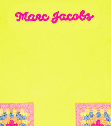 Abito in cotone con ricamo | Marc Jacobs Kids