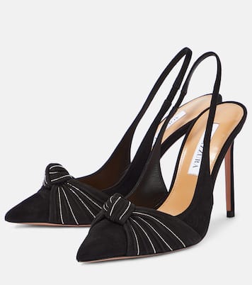 Escarpins Atelier en daim à ornements | Aquazzura