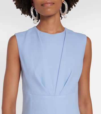 Mono flared Whitney de crepé de lana | Emilia Wickstead