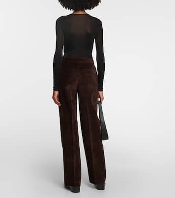 Gerade Hose aus Cord | Frame