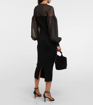 Abito midi Milla in misto lana | Ulla Johnson