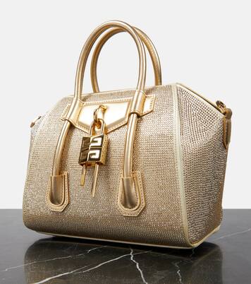 Antigona Lock Mini embellished tote bag | Givenchy
