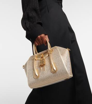 Antigona Lock Mini embellished tote bag | Givenchy