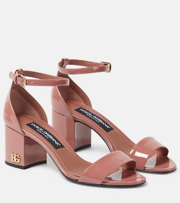 Sandalen aus Lackleder | Dolce&Gabbana