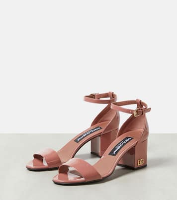 Sandalen aus Lackleder | Dolce&Gabbana