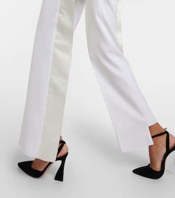 Pantaloni regular a vita alta | Victoria Beckham