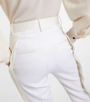 Pantaloni regular a vita alta | Victoria Beckham