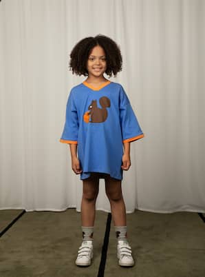 Camiseta Squirrels de jersey de algodón | Mini Rodini