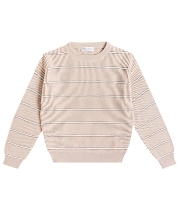 Pullover in cotone | Brunello Cucinelli Kids
