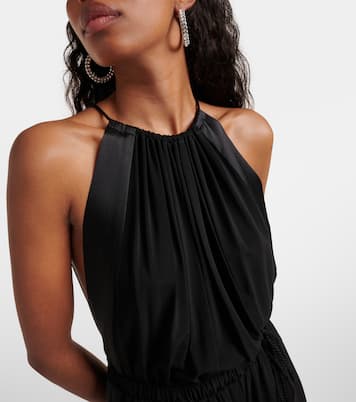 Jumpsuit Ubi aus Jersey und Seidensatin | Max Mara