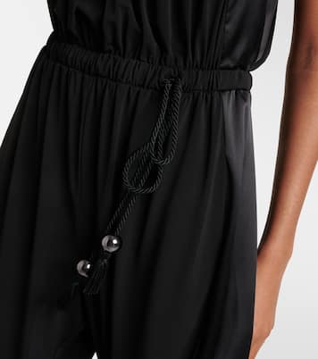 Jumpsuit Ubi aus Jersey und Seidensatin | Max Mara