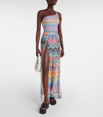 Bañador asimétrico de lamé | Missoni