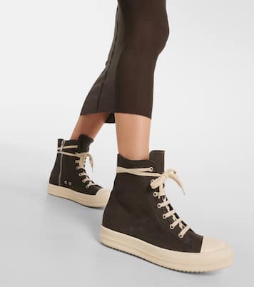 Sneakers alte Geobasket in suede | Rick Owens