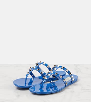 Summer Rockstud thong sandals | Valentino Garavani