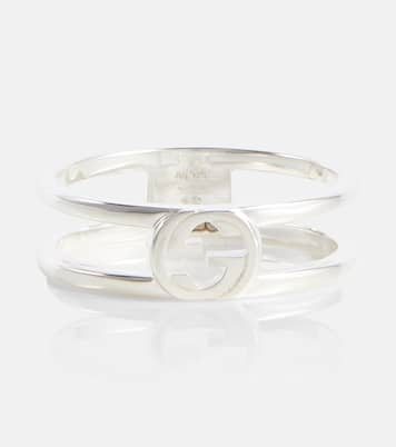 Anello Interlocking G in argento | Gucci
