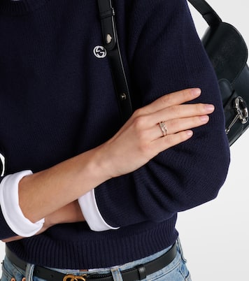 Anello Interlocking G in argento | Gucci