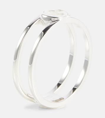Anello Interlocking G in argento | Gucci