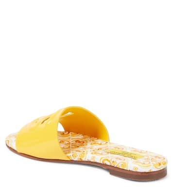 Mules en cuir verni | Dolce&Gabbana Kids