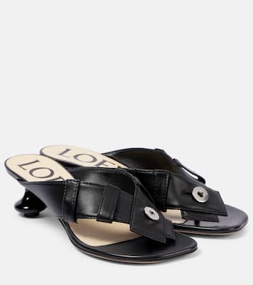 Toy Panta leather thong sandals | Loewe
