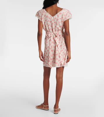Vestido corto Alexandra floral | Rixo