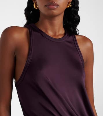 Abito asimmetrico in jersey con cut-out | Victoria Beckham