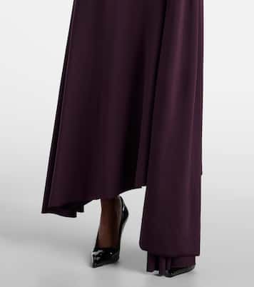 Abito asimmetrico in jersey con cut-out | Victoria Beckham