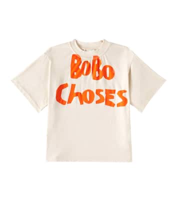 T-shirt in jersey di cotone con stampa | Bobo Choses