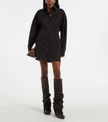 Botas altas Juno 95 de ante | The Attico