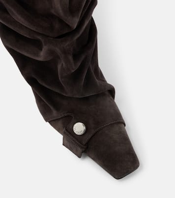 Botas altas Juno 95 de ante | The Attico