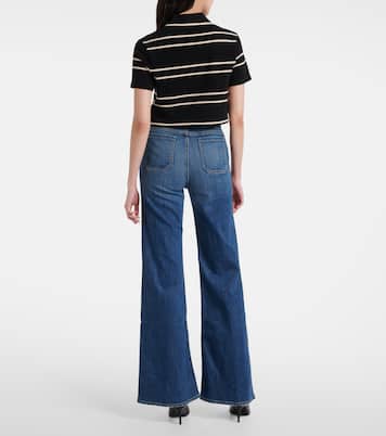 Terrell high-rise bootcut jeans | Nili Lotan