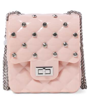 Borsa a spalla in PVC con decorazioni | Monnalisa