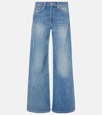 Jeans a gamba larga in cotone stretch | Re/Done