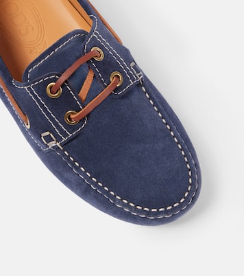 Segelschuhe Gommino Bubble aus Veloursleder | Tod's
