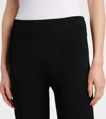 High-rise flared pants  | Veronica Beard
