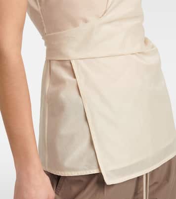 Top a portafoglio Laura in cotone | Rick Owens