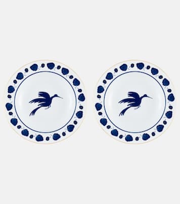 Wildbird set of 2 soup plates | La DoubleJ