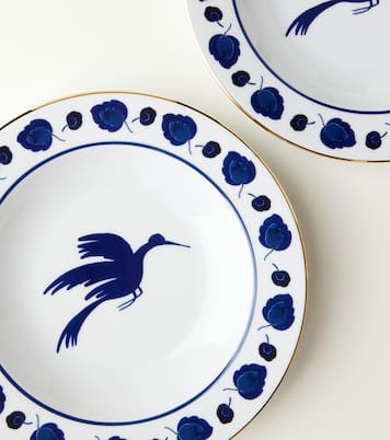 Wildbird set of 2 soup plates | La DoubleJ