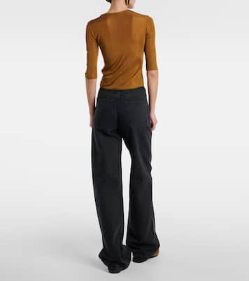 Top Cassandre in maglia | Saint Laurent