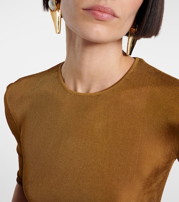 Top Cassandre in maglia | Saint Laurent