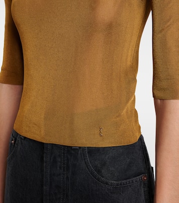 Top Cassandre in maglia | Saint Laurent