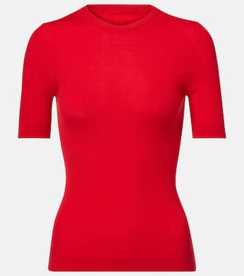 Celina ribbed-knit wool-blend top | Khaite