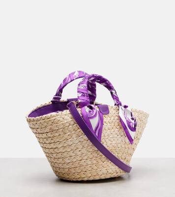 DG Majolica straw basket bag | Dolce&Gabbana