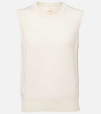 Wool and cashmere sweater vest | Jardin des Orangers